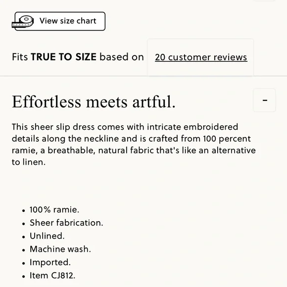 NWT J Crew Embroidered slip dress in ramie in porcelain pink size small - Picture 7 of 8